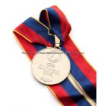 Steve Finnan's Liverpool UEFA Super Cup 2005 winner's medal 2005, from the match against CSKA