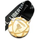 River Plate 2018 Copa Libertadores winner’s medal, in gilt circular form, inscribed CONMEBOL