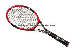 Roger Federer signed Wilson ‘Pro Staff 95S’ tennis racquet, signed in silver marker pen on handle