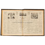Bound volume of Athletic News Journal, weekly newspapers covering the period 12th May 1930 to 20th