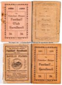 13 Tottenhem Hotspur club handbooks, comprising 1908-09, 1920-21, 1925-26 & 1926-27, 1928-29 &