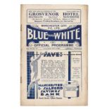 Manchester City v Bolton Wanderers programme 22nd November 1930