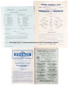 Collection of 123 'specials' football programmes, League & non-League issues, Anglo-Italian,