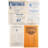13 Wimbledon FC home and away programmes dating between the 1930s and the 1950s