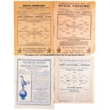 14 Tottenham Hotspur 1940s home programmes, 2 x 43-44, 2 x 44-45, 3 x 45-46, 2 x 46-47, 2 x 47-