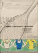 Bernhard Altmann (Austrian, 1888-1960), original advertising artwork for tennis sweaters, circa