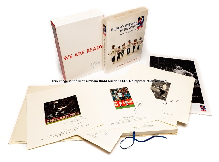 2006 FIFA World Cup: England 'The Bid' memorabilia, England's bid to stage the 2006 finals,