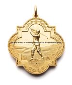 1905 Amateur Golf Championship 22ct gold First medal at Prestwick, awarded to Brigadier A.G Barry