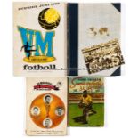 1958 World Cup official report, Swedish language, published by the Swedish F.A., hardback, extensive