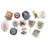 Collection of 178 metal football supporters' badges, 146 x non-League, 26 x foreign & 6 others