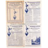 23 Tottenham Hotspur home programmes mostly dating between 1946 and 1953, includes first home