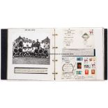 A fine album of autographed First Day Covers relating to European Cup Finals in the 1960s and 1970s,