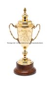 Jockey's prize for 1960 Derby, won by Lester Piggott on St Paddy, 9ct. gold .375 miniature two-