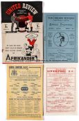 22 Everton 1940s away programmes, 11 x 46-47, 9 x 47-48 & 2 x 48-49