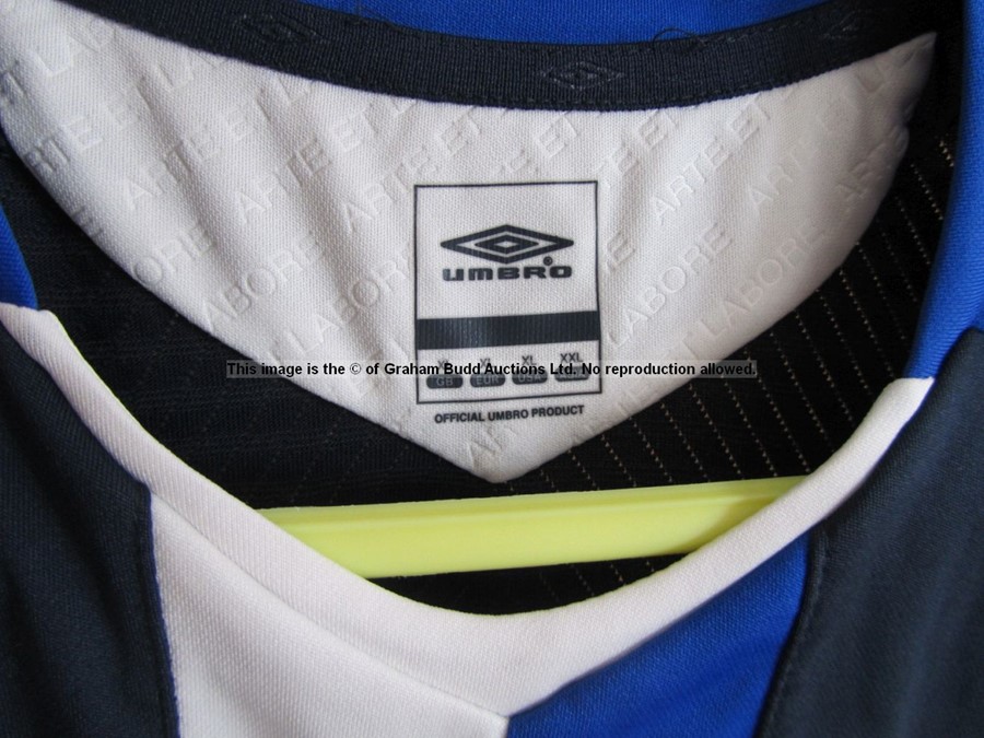 Nikola Kalinic navy blue Blackburn Rovers No.22 away jersey 2009, short-sleeved, Premier League - Image 6 of 7