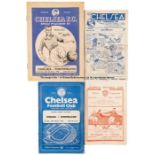 79 Chelsea programmes dating between seasons 1946-47 and 1959-60, homes and aways, including