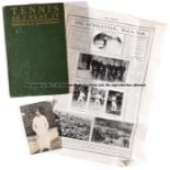 McLoughlin (Maurice E.). Tennis As I Play It, first edition, George H. Doran Co, 1915; sold together