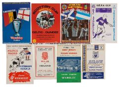 Broad assortment of 'specials' football programmes programmes dating between the 1950s and 1980s