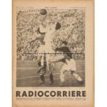 An edition of the Italian magazine Radiocorriere published during the 1934 World Cup, published