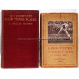 Wallis Myers (Arthur). The Complete Lawn Tennis Player, second edition, Methuen & Co, 1908,