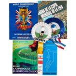 FIFA World Cup & UEFA European Championships programmes and memorabilia, including 1966 &