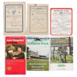 Group of Haydock Park racecards, dating between 1913 and 2018 and comprising one each from 1913