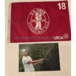 Martin Kaymer signed golf flag from the 2014 US Open at Pinehurst, signed by the 2014 US Open