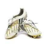 Petr Cech match issue Chelsea football boots from the 2008 UEFA Champions League Final v