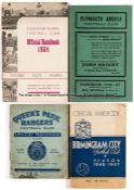 Football Handbooks and Yearbooks, F.A. Yearbooks, club issues and various others, the lot also
