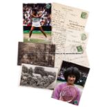 Lawn tennis postcards, featuring Wimbledon and major championships, views, player portraits etc. (
