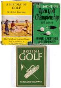Browning (Robert) A History of Golf the Royal and Ancient Game, J.M Dent & Sons Ltd, 1955, hardcover