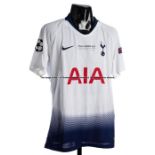 Moussa Sissoko white Tottenham Hotspur No.17 jersey for the 2019 Champions League Final v