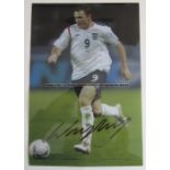 Six signed Wayne Rooney colour photographs, each signed in black marker pen, 12 x 8 in