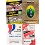 Large collection of football programmes, but with heavy duplication, includes Cup Finals,