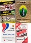 Large collection of football programmes, but with heavy duplication, includes Cup Finals,