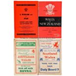 Collection of Wales International rugby programmes, comprising six 1930s, four 1940s, 20 from 1950s,