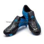Pair of signed Damian Duff Chelsea FC match boots, Adidas F-50, inscribed DD and 11, both signed