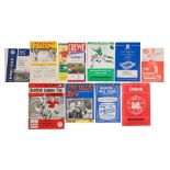 Large collection of football programmes predominantly dating from the 1950s and 1960s, League,