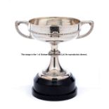 The trophy presented to Keith Piggott as winning trainer for the 1963 Grand National, in the form of