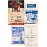 16 Manchester United programmes dating between seasons 1946-47 and 1949-50, homes comprising 5 x