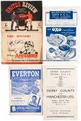 16 Manchester United programmes dating between seasons 1946-47 and 1949-50, homes comprising 5 x