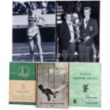 Berlin 1936, London 1948 & Rome 1960 Olympic Games programmes and photographs, comprising 1936