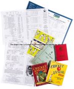 A collection of 261 cricket scorecards dating between 1981 and 2010, county matches, Cup