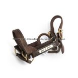 A leather halter for King of Kings the 1998 2,000 Guineas winner, bears engraved brass plaque A