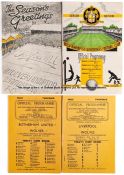 40 Wolverhampton Wanderers 1940s home programmes, 3 x 46-47, 21 x 47-48 & 16 x 48-49