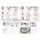 A pair of signed First Day Covers for the 100th F.A. Cup Final Tottenham Hotspur v Manchester City