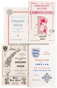 Collection of 49 England Amateur International programmes dating between 1947-48 and 1973-74