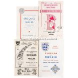 Collection of 49 England Amateur International programmes dating between 1947-48 and 1973-74