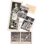 England football team signed pictures and cards, Switzerland 1954 World Cup,  Comprising players