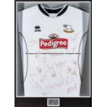 Jeff Kenna's Derby County 2004-05 Football League Championship Play-Offs jersey, team-signed,
